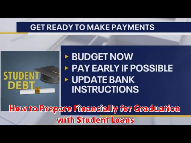How to Prepare Financially for Graduation with Student Loans
